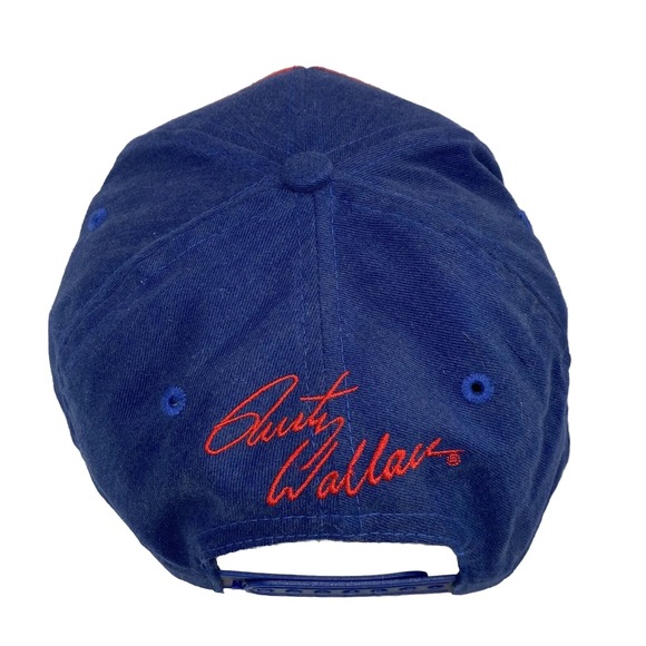 Rusty Wallace Racing‎ Team NASCAR 2000 Snapback Trucker Hat Embroidered Vintage - Picture 4 of 6
